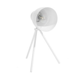 Lampa stołowa Tamega Regulowana Metal Biały 1 szt.