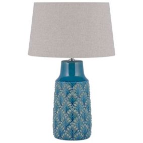 Lampa stołowa Thaya Ceramika Niebieski 1szt.