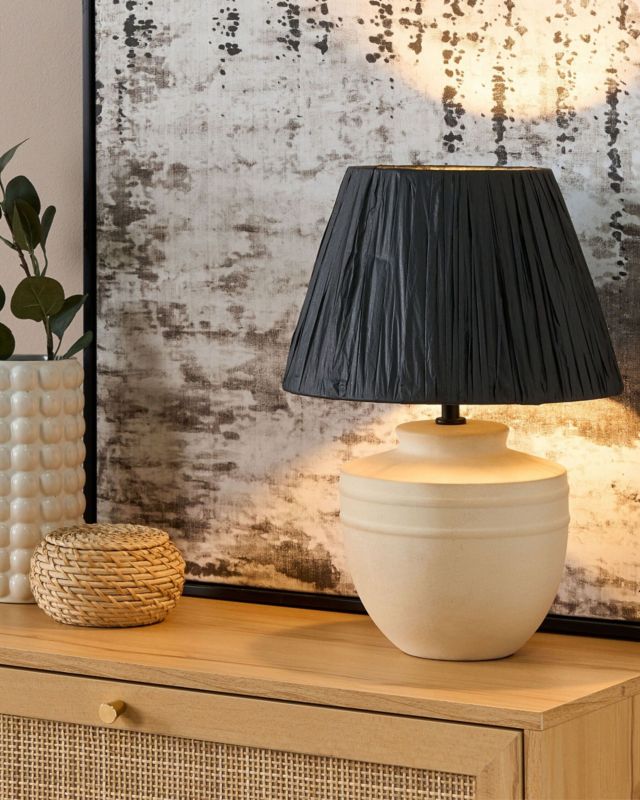 Lampa stołowa Tigre Ceramika Beżowy 1szt.
