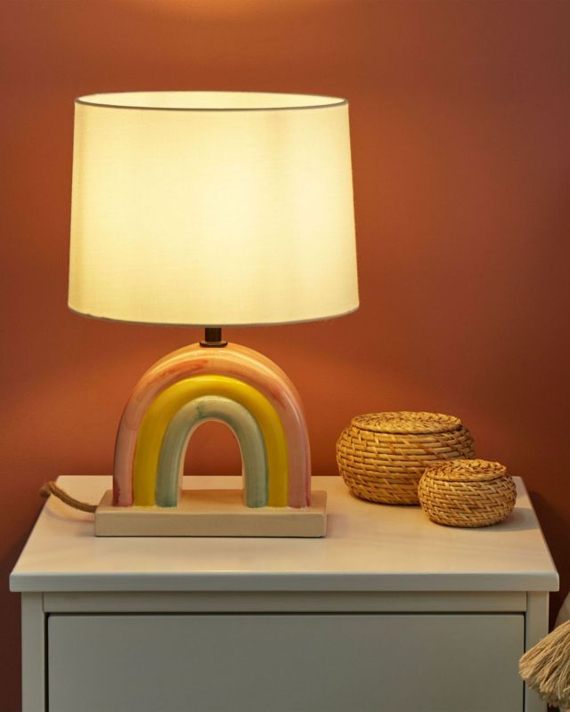 Lampa stołowa Titna Ceramika Kolorowy 1 szt.
