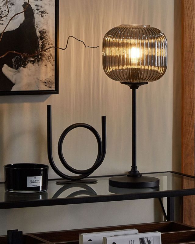 Lampa stołowa Tosna Metal Czarny 1 szt.