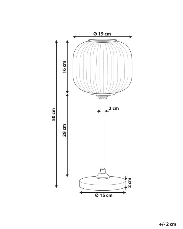 Lampa stołowa Tosna Metal Czarny 1 szt.