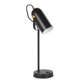 Lampa stołowa Tyria Metal Czarny 1 szt.