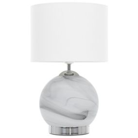 Lampa stołowa Uele Metal Biały 1szt.