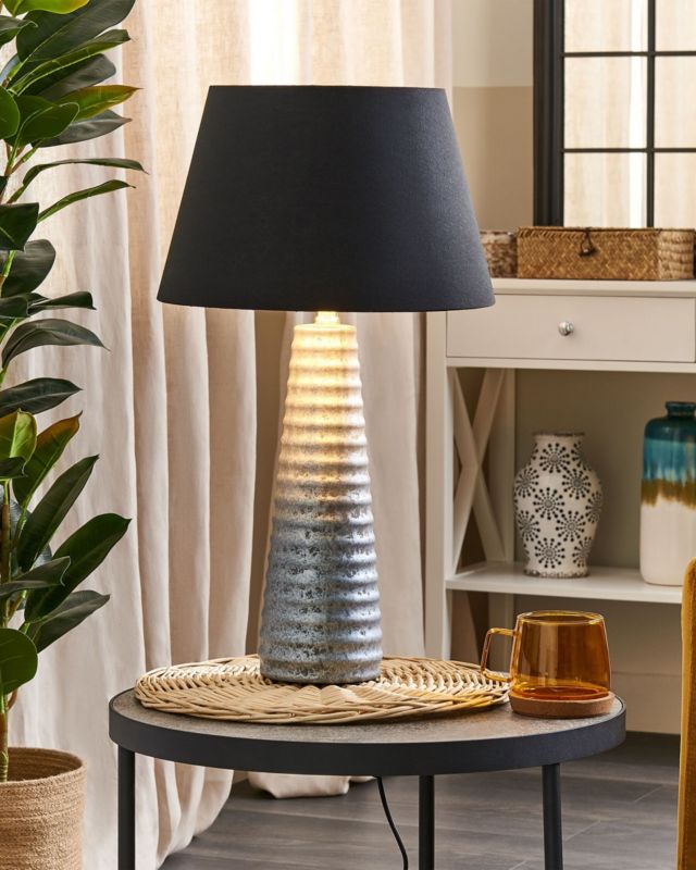 Lampa stołowa Vilnia Ceramika Srebrny 1szt.