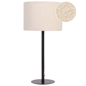 Lampa stołowa Vinazco Boucle Beżowy 1 szt.