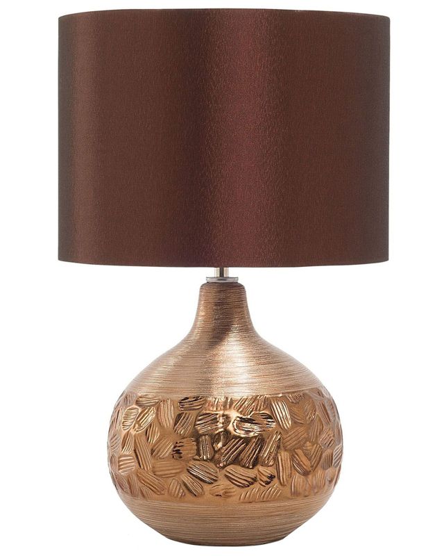 Lampa stołowa Yakima Porcelana Brązowy 1 szt.