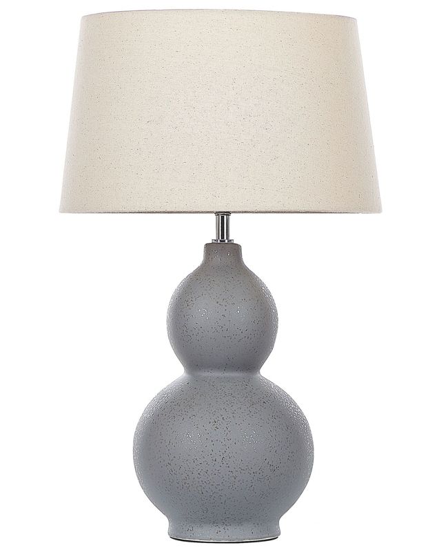 Lampa stołowa Yenisei Ceramika Szary 1 szt.