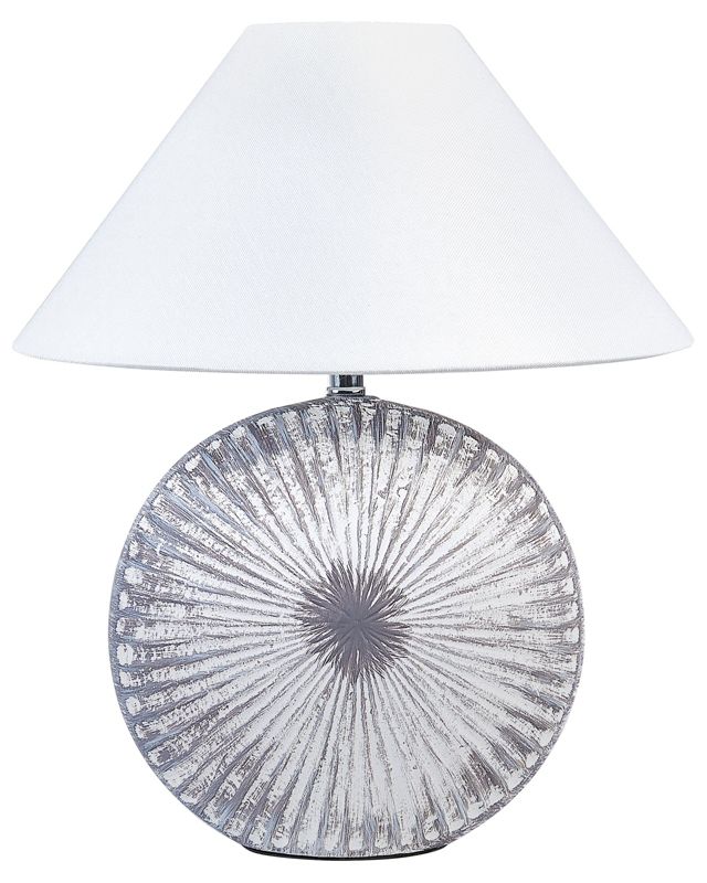 Lampa stołowa Yuna Ceramika Szary 1szt.