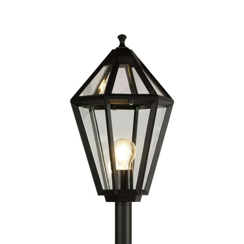 Lampa stojąca GoodHome Radley E27 IP44 czarna