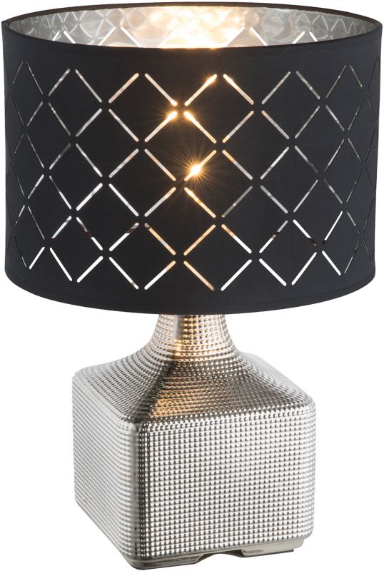 Lampa stojąca Mirauea 21613 1 x 60 W E27 srebrna