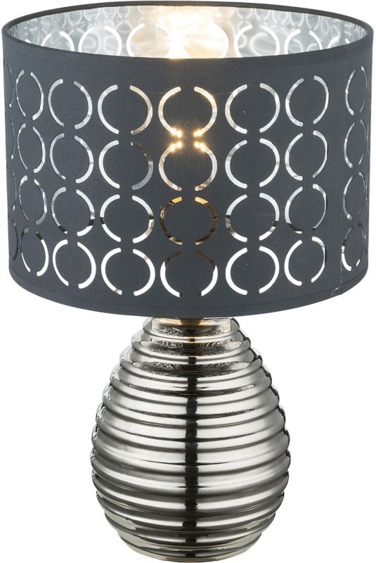 Lampa stojąca Mirauea 21617 1 x 60 W E27 srebrna