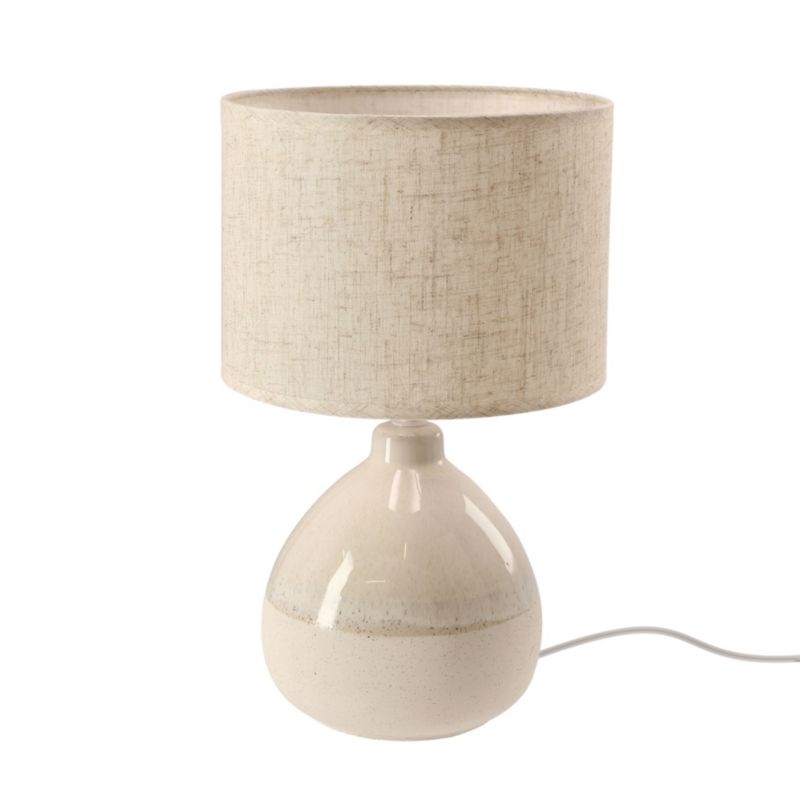 Lampa stołowa Candellux Lighting Ardo 1 x E14 beżowa