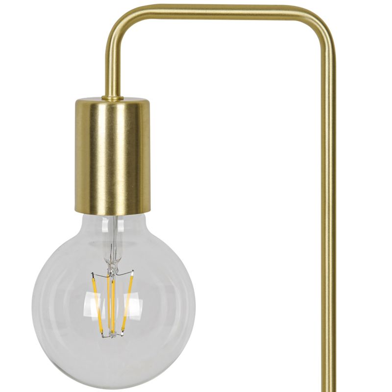 Lampa stołowa Ghlin 1-punktowa E27 Złota