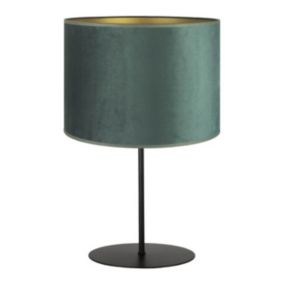 Lampa stołowa Goldie 1 x E14 zielona