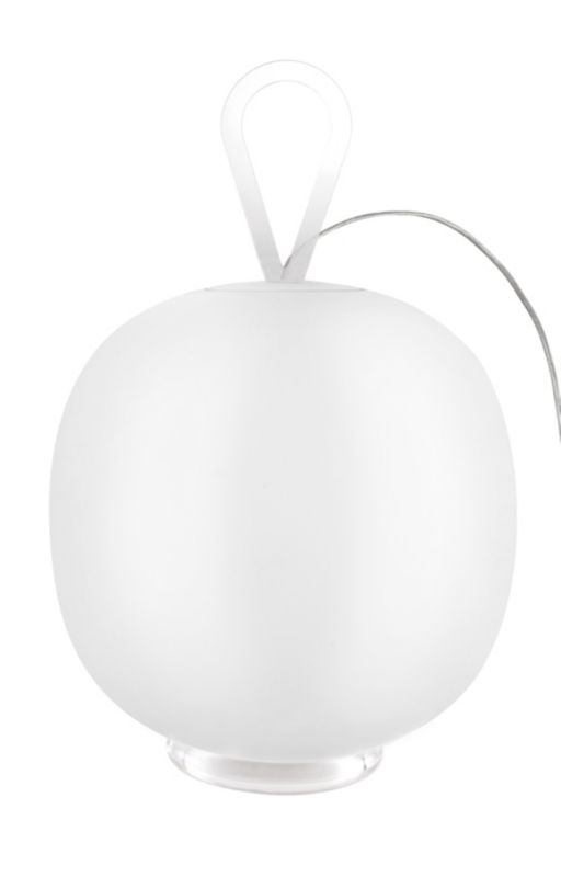 Lampa stołowa GoodHome Armanty 1-punktowa E27 biała