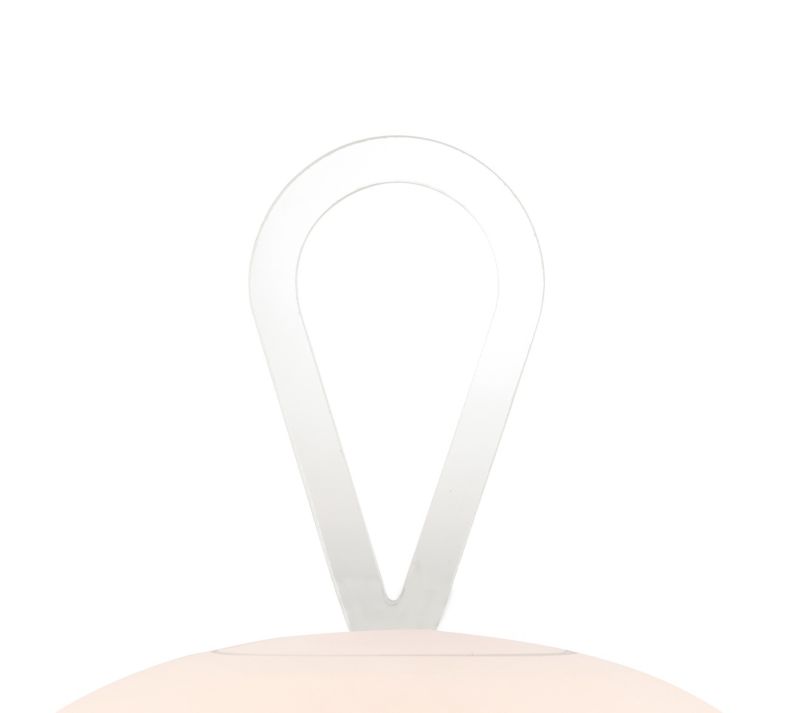 Lampa stołowa GoodHome Armanty 1-punktowa E27 biała
