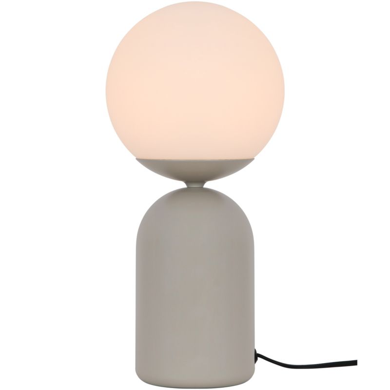 Lampa stołowa GoodHome Carterton 1 X E14 beż