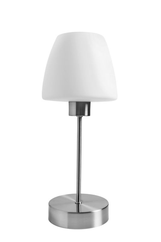 Lampa stołowa GoodHome Kluan E14 chrom szczotkowany