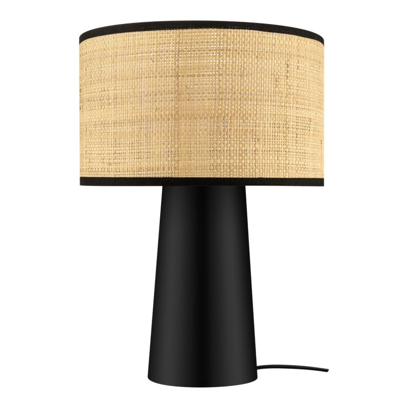 Lampa stołowa GoodHome Tolland 1 x E14 czarna