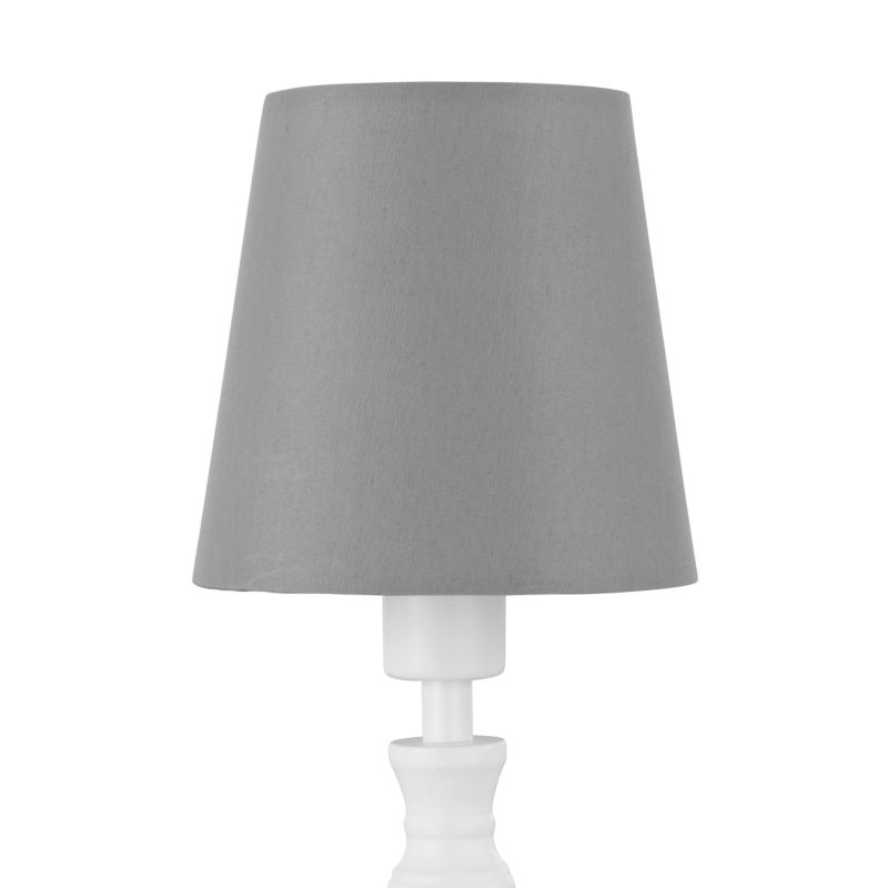 Lampa stołowa GoodHome Tulou 1-punktowa E14 biała