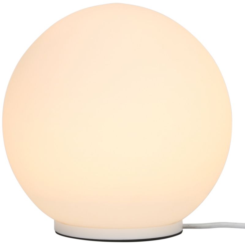 Lampa stołowa LED GoodHome Baoule E27 RGB biała