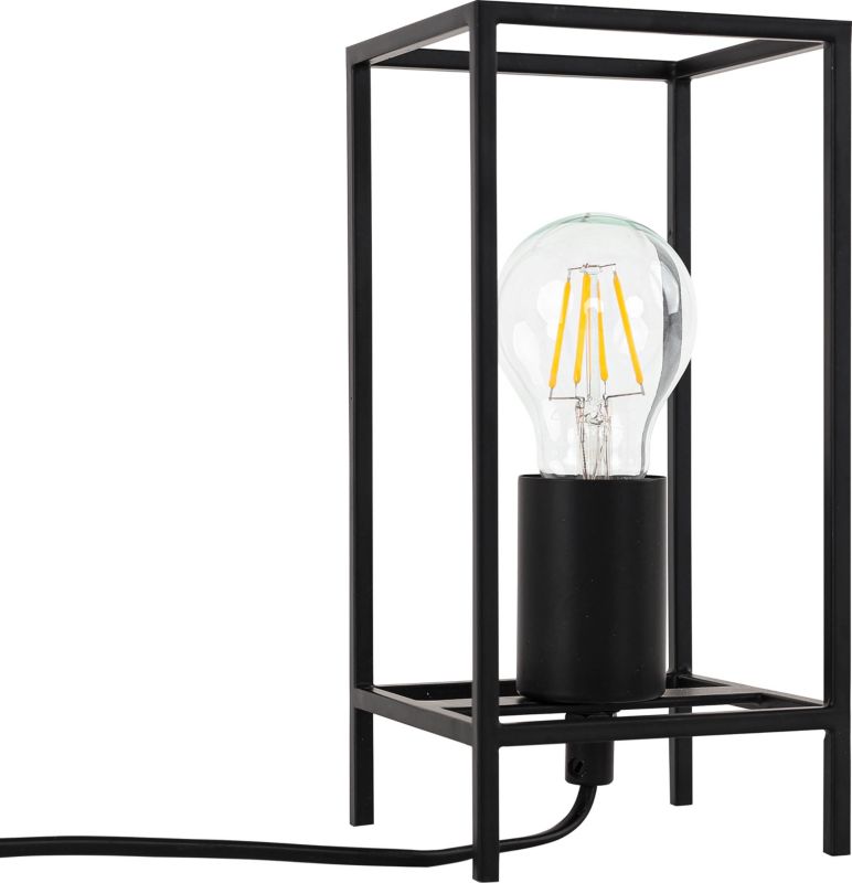 Lampa stołowa Melando 1 x 40 W E27 czarna