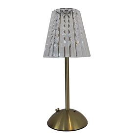 Lampa stołowa Milagro Elba 1.6 W złota