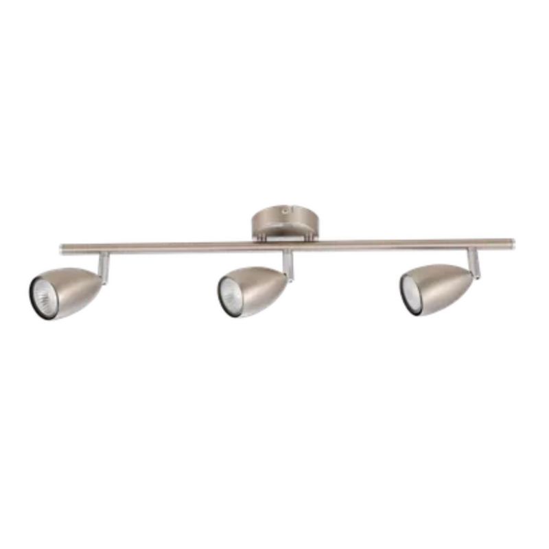 Lampa sufitowa Alclara Zina 3 x GU10 max 50W satynowy nikiel 1 Szt