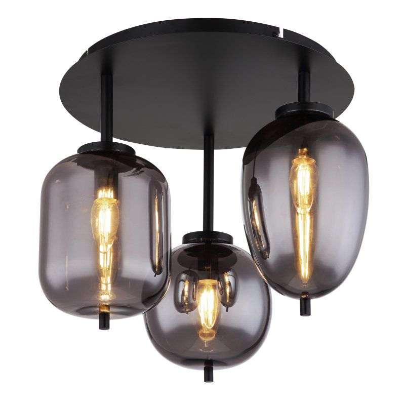 Lampa sufitowa BLACKY 15345-3D Globo 1 szt.