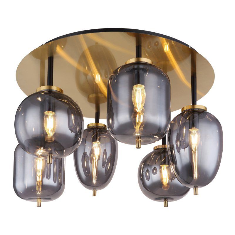 Lampa sufitowa BLACKY I 15345-6DMM Globo 1 szt.