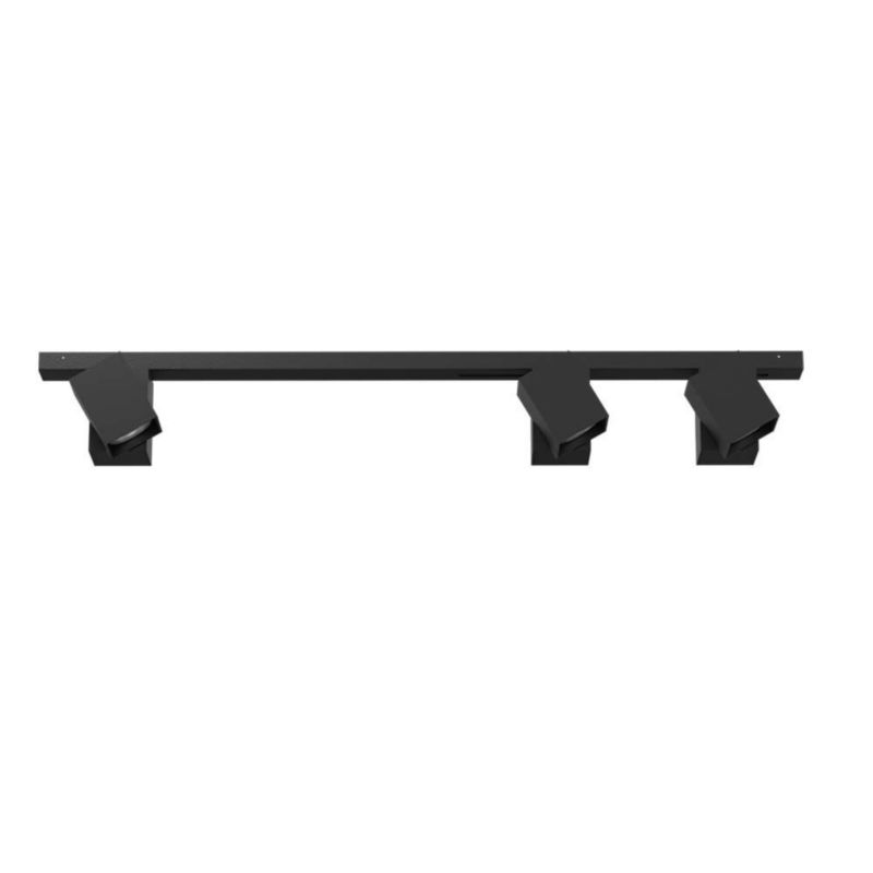 Lampa sufitowa Brosline System Line Move czarna wym: 13 x 100 x 6 cm 3xGU10 x 10W 1 szt.