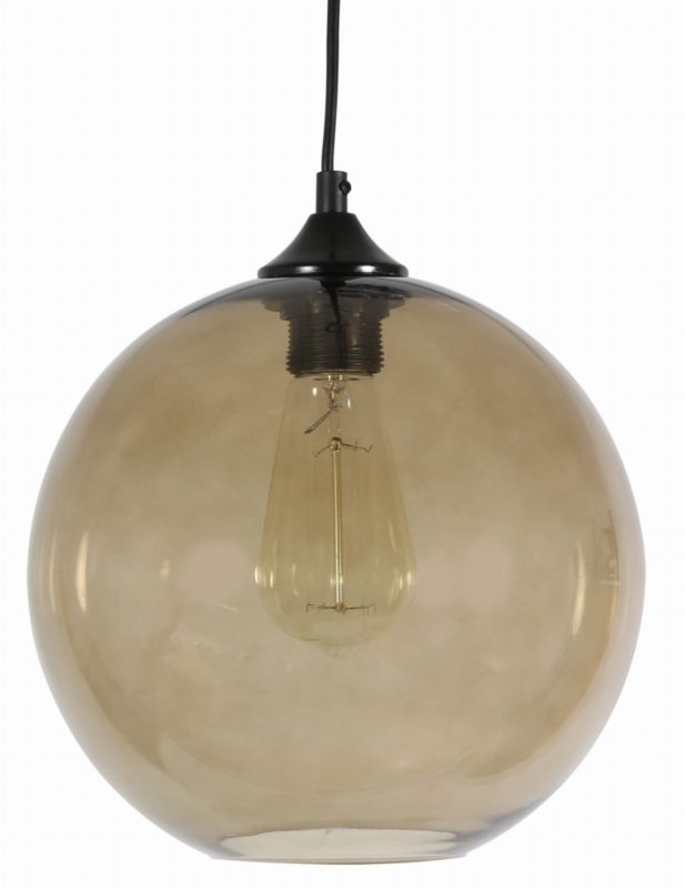 Lampa sufitowa Candellux Edison czarno-brązowa wym: 120 x 25 x 25 cm 1xE27 x 60W 1 szt.