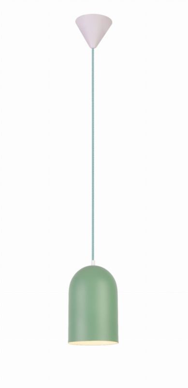 Lampa sufitowa Candellux Oss zielona wym: 110 x 15 x 15 cm 1xE27 x 40W 1 szt.