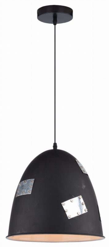Lampa sufitowa Candellux Patch czarna wym: 135 x 29 x 29 cm 1xE27 x 60W 1 szt.