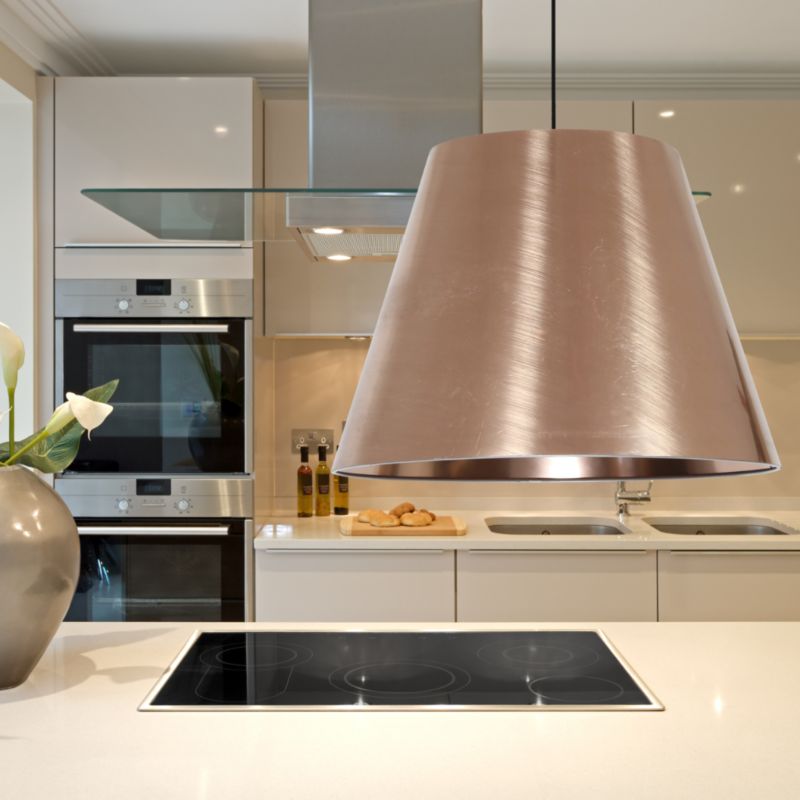 Lampa sufitowa Candellux Platino miedziana wym: 100 x 35 x 35 cm 1xE27 x 60W 1 szt.