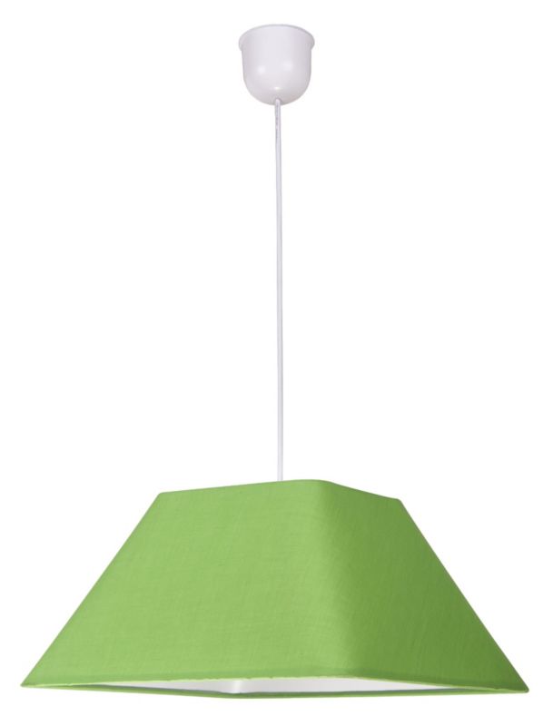 Lampa sufitowa Candellux Robin biało-zielona wym: 95 x 35 x 35 cm 1xE27 x 60W 1 szt.