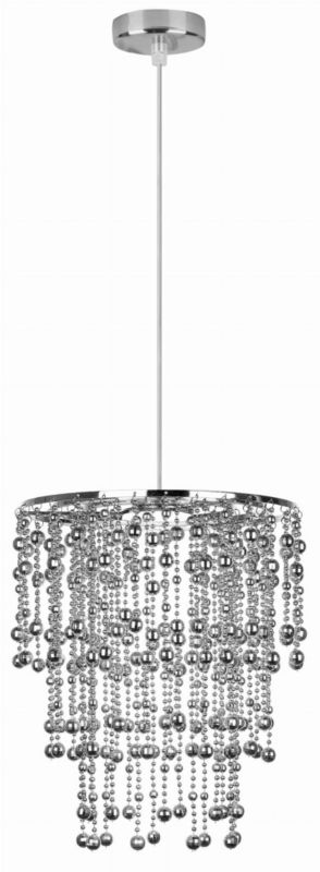 Lampa sufitowa Candellux Roni chromowana wym: 110 x 22,5 x 22,5 cm 1xE27 x 60W 1 szt.