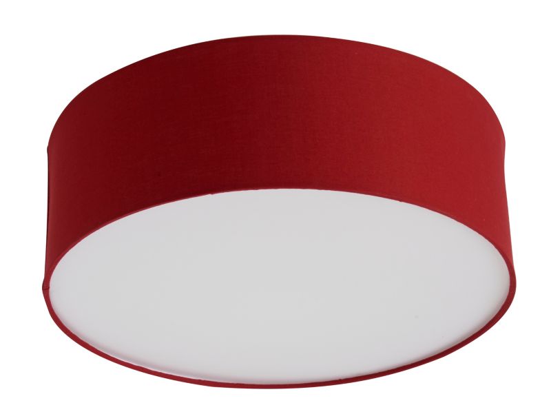 Lampa sufitowa Colours Soranus 2 x 42 W E27 czerwona