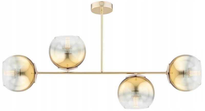 Lampa Sufitowa Elko-Lighting 4-Punktowa Żyrandol E27 Ombre 1 szt