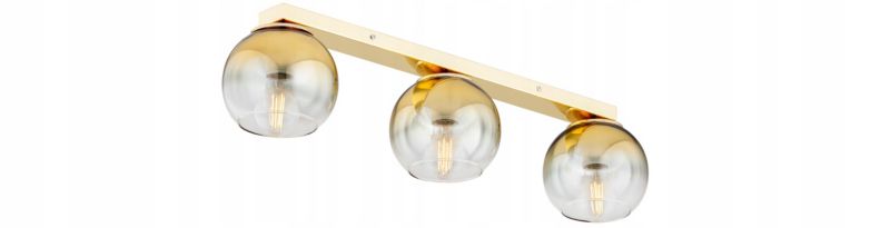 Lampa Sufitowa Elko-Lighting Listwa 3-Punktowa Żyrandol E27 Ombre 1 szt