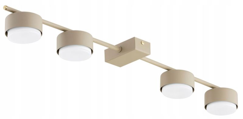 Lampa Sufitowa Elko-Lighting Listwa 4-Punktowa Mono Ecru GX53 ecru 1 szt