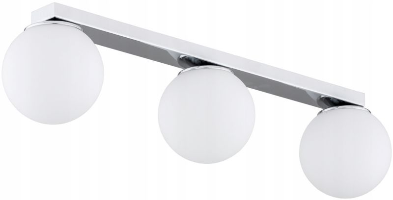 Lampa Sufitowa Elko-Lighting Milo 3-Punktowa Chrom Kule Białe E27 srebrny 1 szt