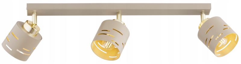 Lampa Sufitowa Elko-Lighting Regulowana 3-Punktowa Vox E27 beżowy 1 szt