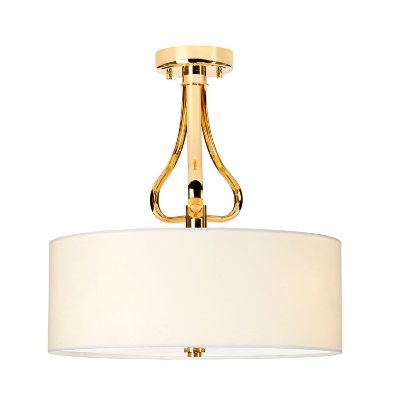 Lampa sufitowa Elstead Falmouth francuskie złoto wym: 42,5 x 40 x 40 cm 3xG9 x 3W 1 szt.
