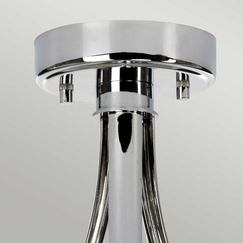 Lampa sufitowa Elstead Falmouth polerowany chrom wym: 42,5 x 40 x 40 cm 3xG9 x 3W 1 szt.