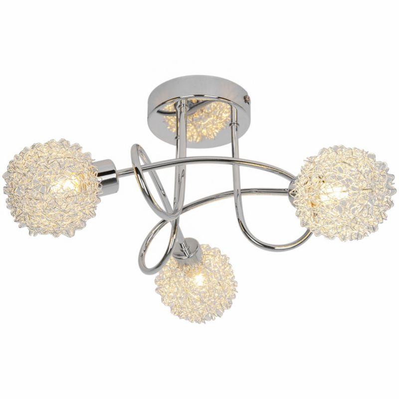 Lampa sufitowa GoodHome Caelus 3 x G9 chrom
