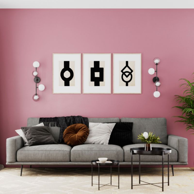 Lampa sufitowa GoodHome Hauraki 4-punktowa G9 czarna