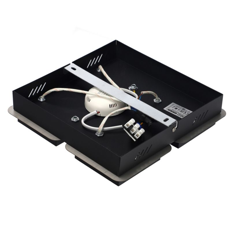 Lampa sufitowa HOROZ oprawa sufitowa natynkowa 4x5W, 1200lm, 4000K, IP20, chrom, LIKYA-4   1 szt.