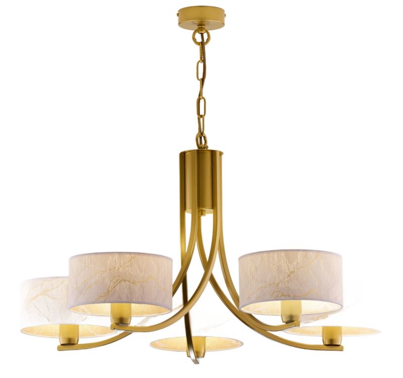 Lampa sufitowa  Jupiter ARTHUR złota 5xE27x40W IP20 - 1 szt